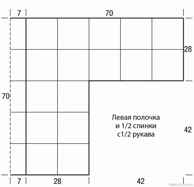 Ажурный кардиган крючком