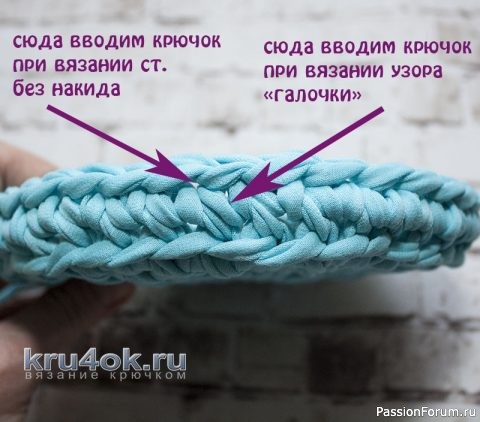 Корзинка крючком к Великой Пасхе