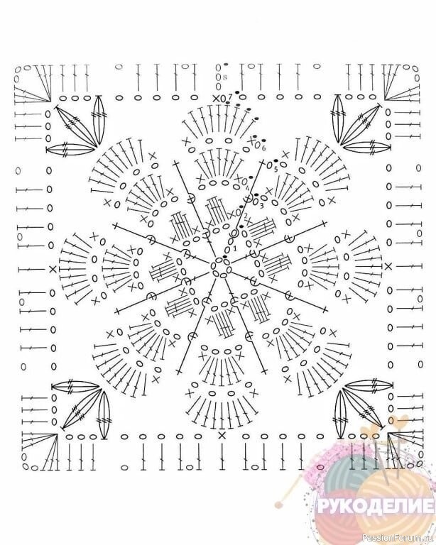 Вязаные подушки. Фото + схемы