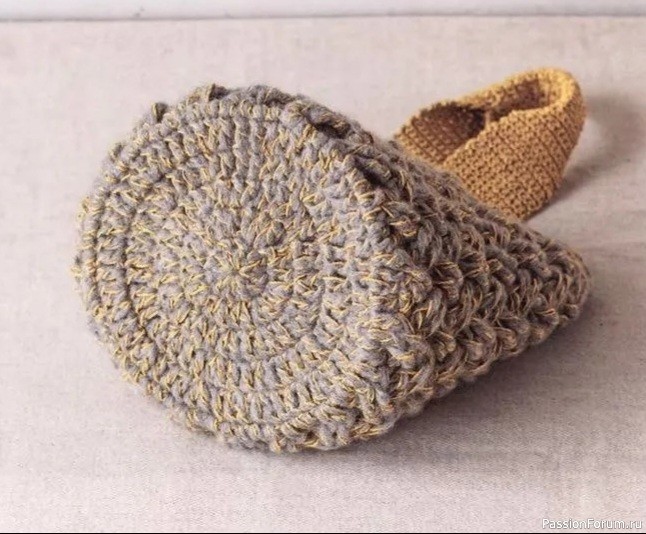 Сумочка крючком. Схема вязания