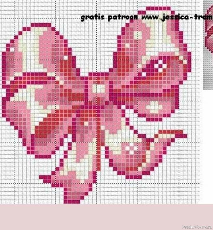 Подборка схем с бантиками