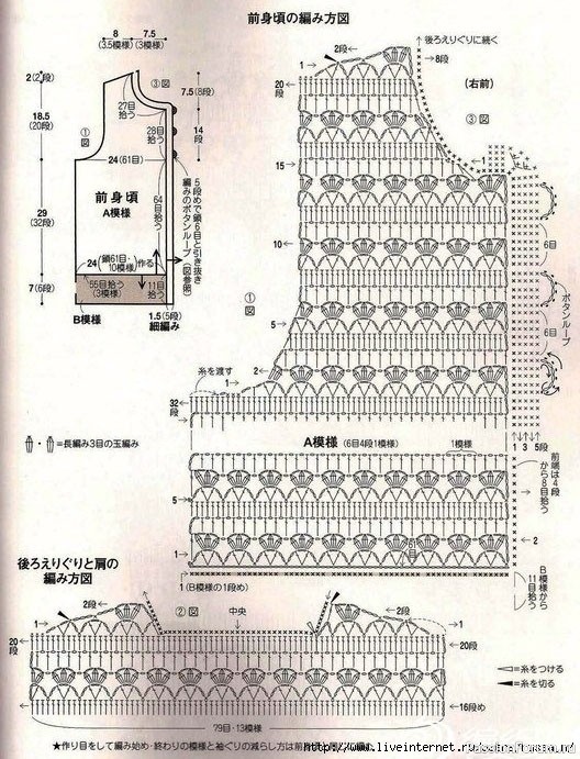 Красный жакет. Схема