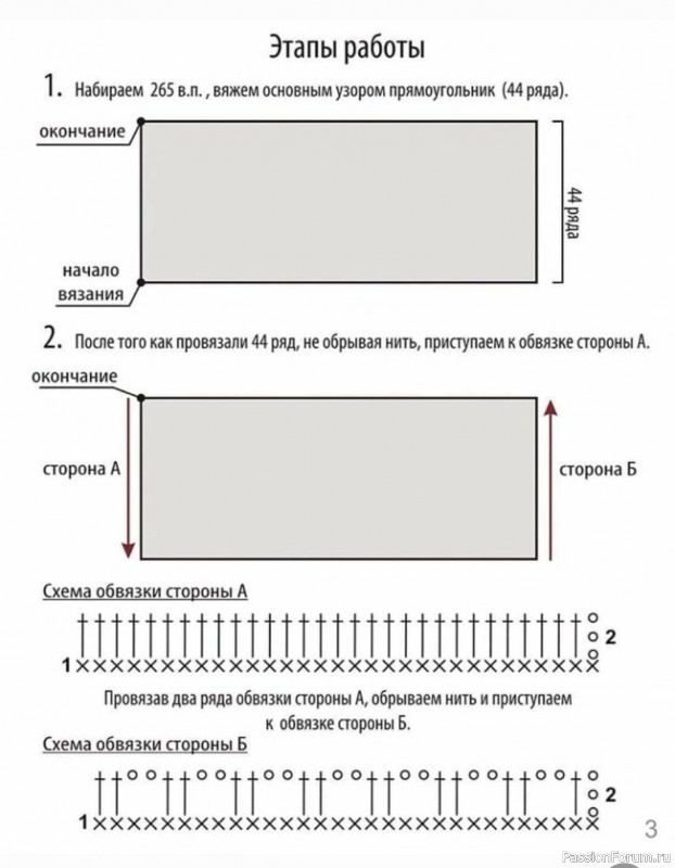 Стильный топ для девушки. Схема