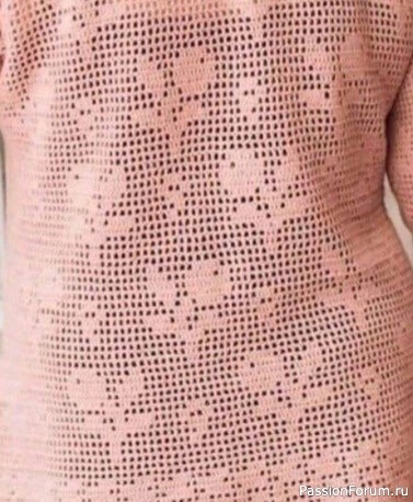 Туника &laquo;Льняная брусника&raquo;. Схема