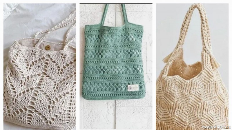 Сумки крючком. Схемы