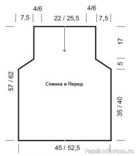 Топ крючком: схема вязания спицами с описанием