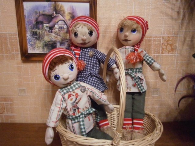 Гномики-домовички ,для друзей.