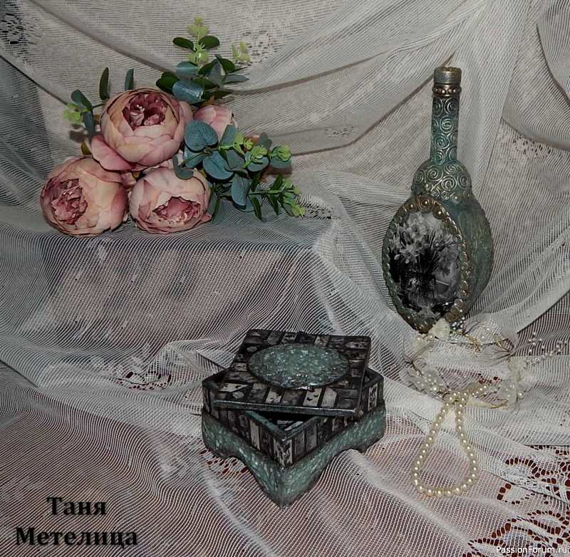 Шкатулка "Бабочки".