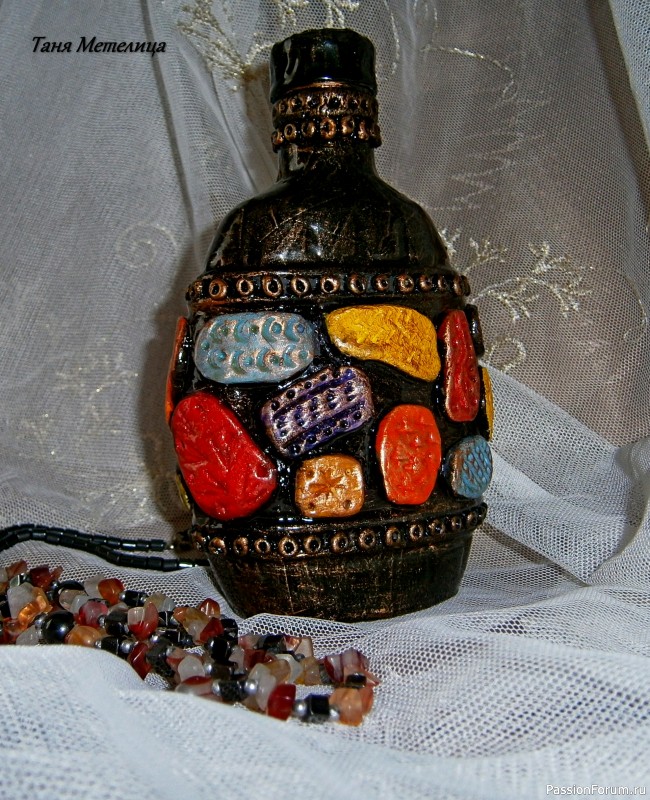 Декоративные бутылочки.
