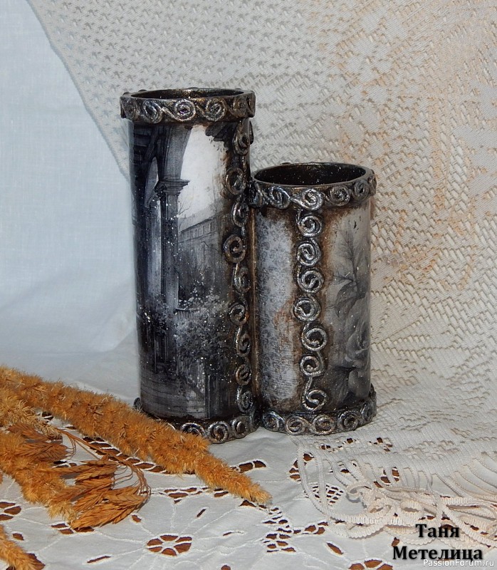 Органайзер в винтажном стиле.