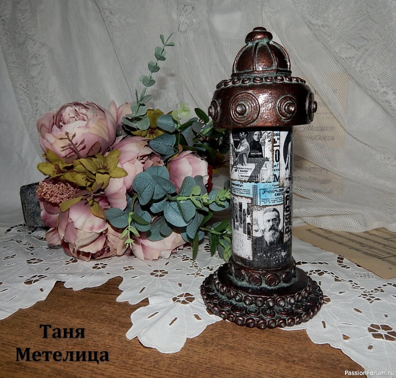 Пенал-шкатулка "Театральная тумба"