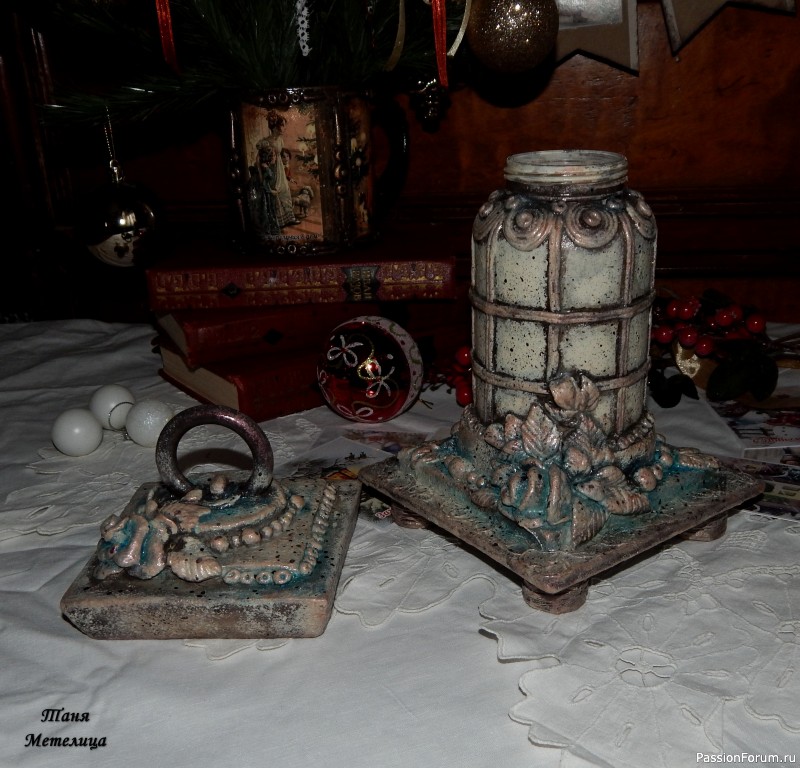 Шкатулка &quot;Волшебный фонарь&quot;.