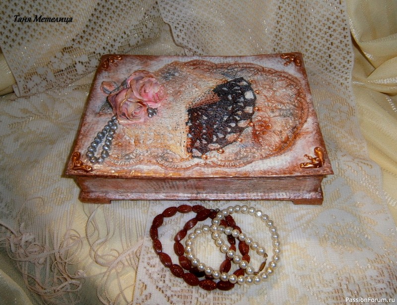 Шкатулки из картона. Продолжение.