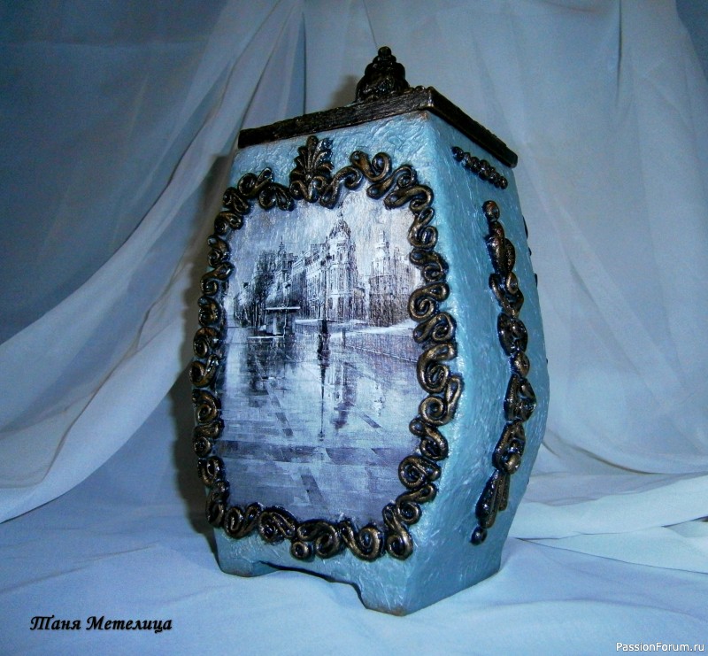 Шкатулка &quot;Пейзаж&quot;.