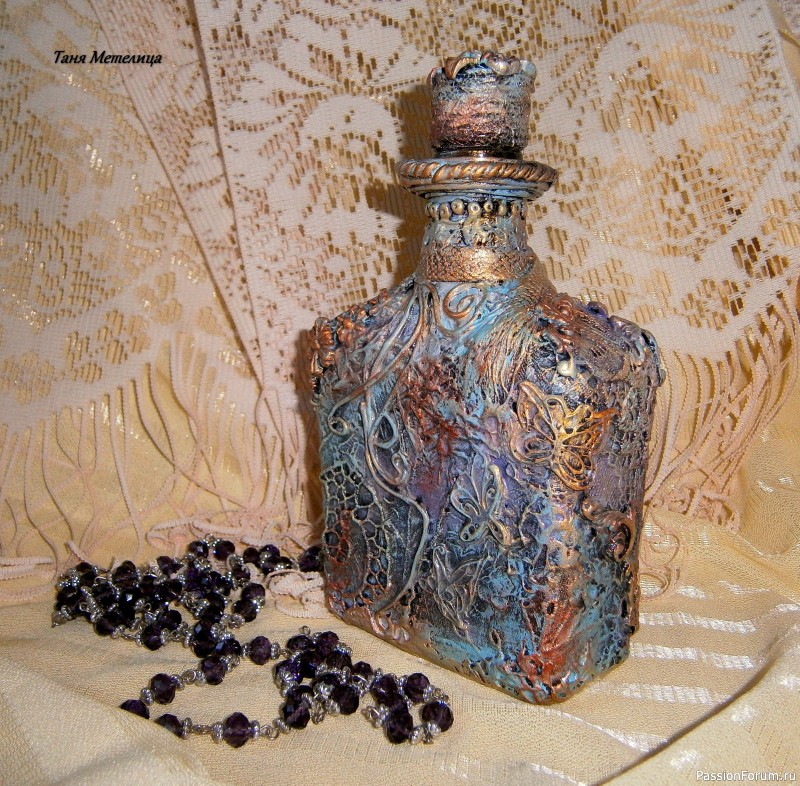 Декоративные бутылочки.