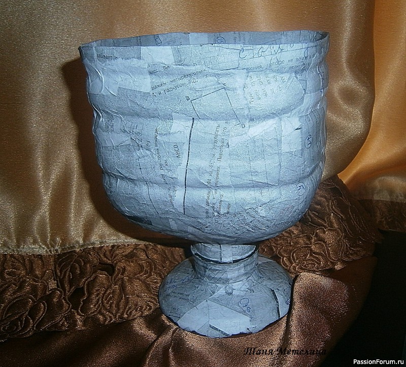 Конфетница из пластиковой банки. МК.