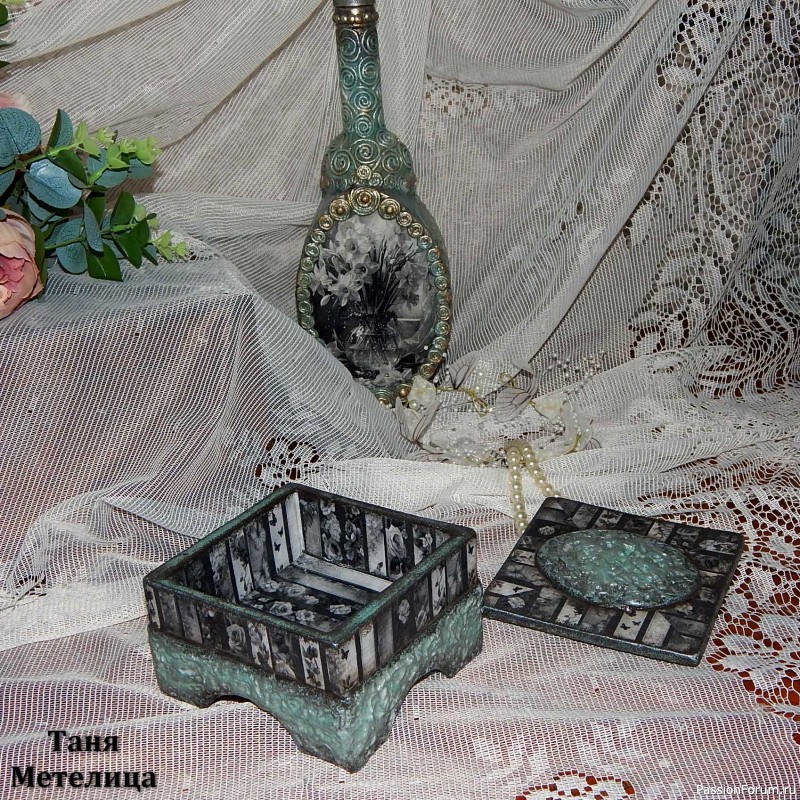 Шкатулка "Бабочки".