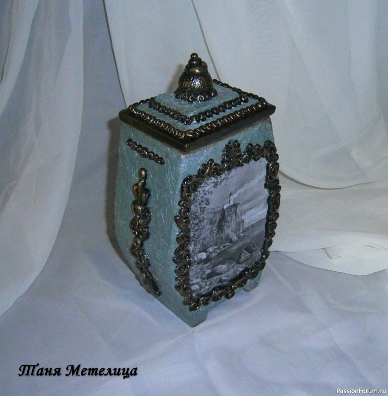 Шкатулка &quot;Пейзаж&quot;.