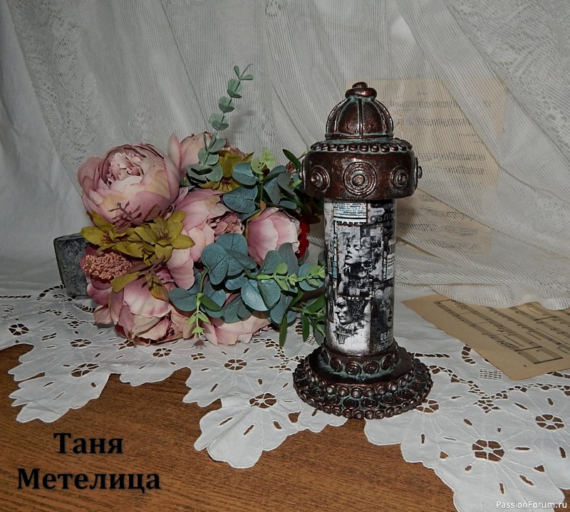 Пенал-шкатулка "Театральная тумба"