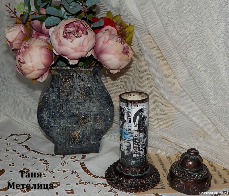 Пенал-шкатулка "Театральная тумба"