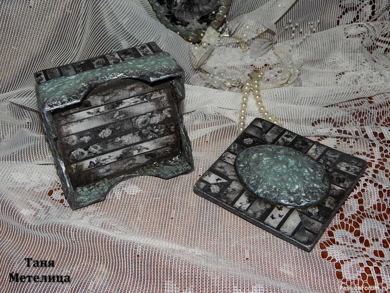 Шкатулка "Бабочки".