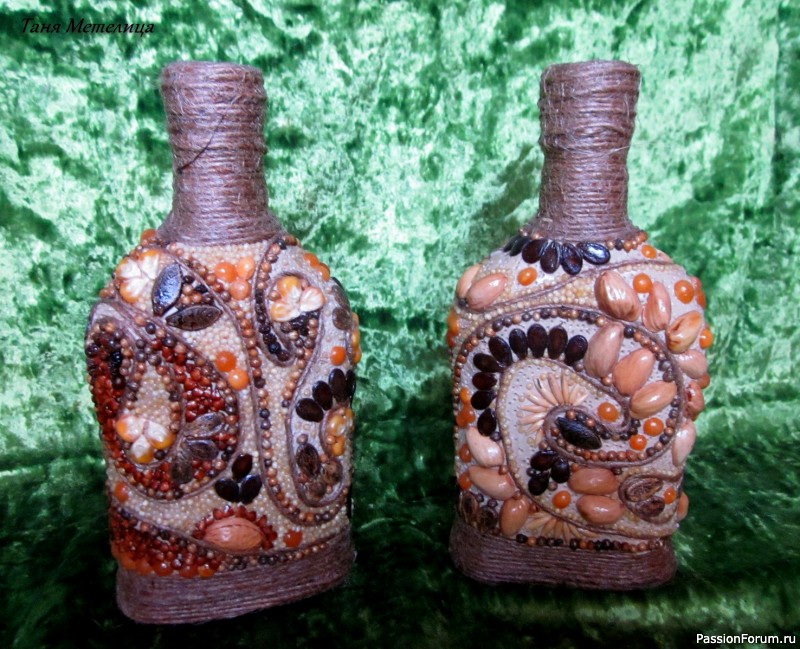 Декоративные бутылочки.