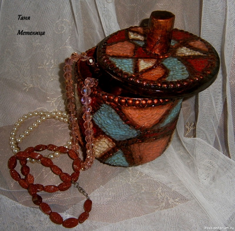 Шкатулки из картона. Продолжение.