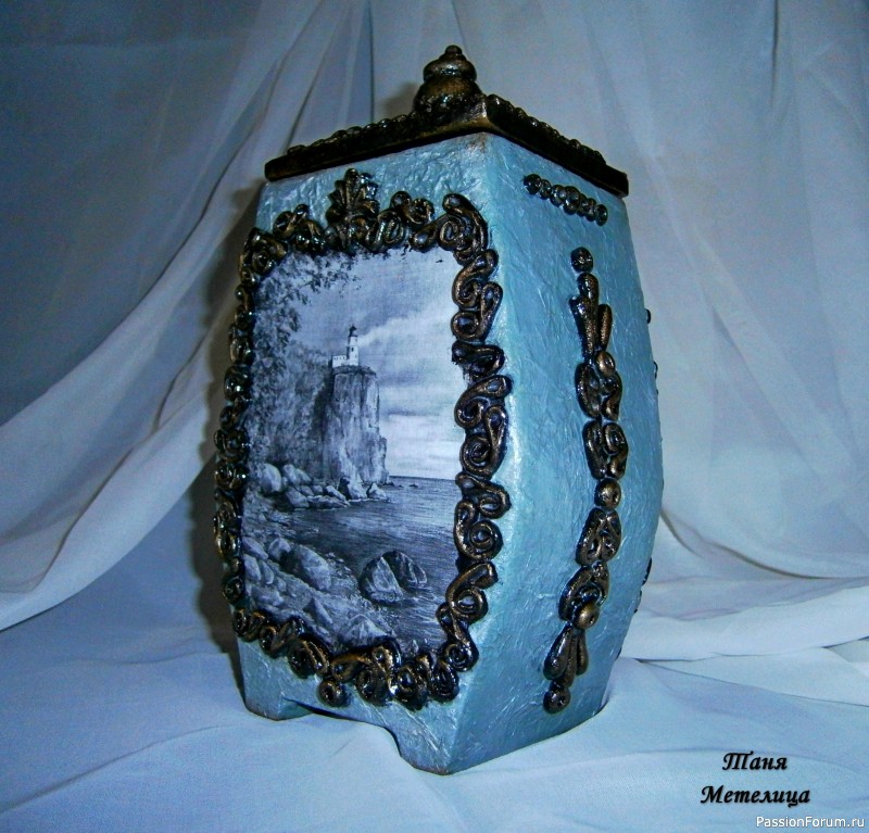 Шкатулка &quot;Пейзаж&quot;.