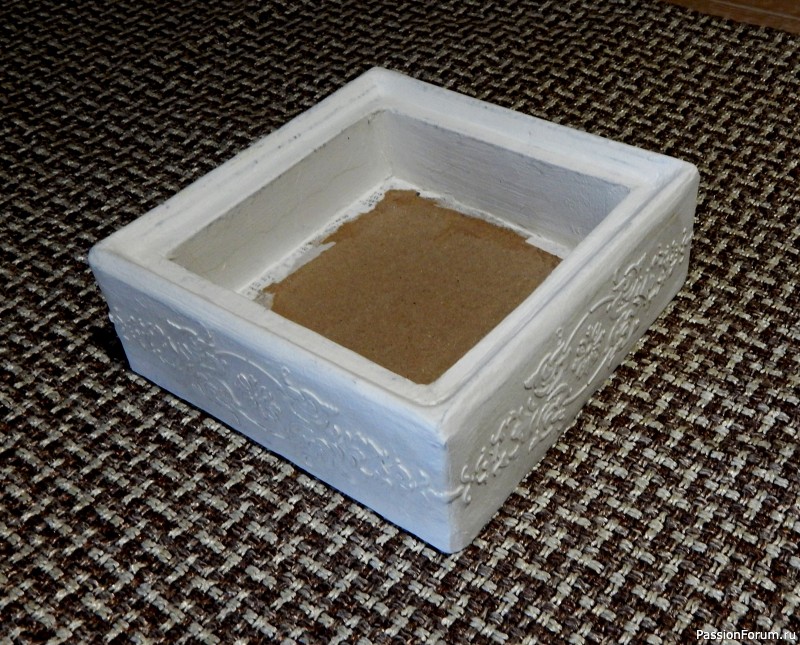 Рамочка из коробки от конфет. МК