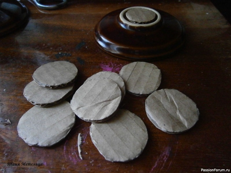 Конфетница из пластиковой банки. МК.