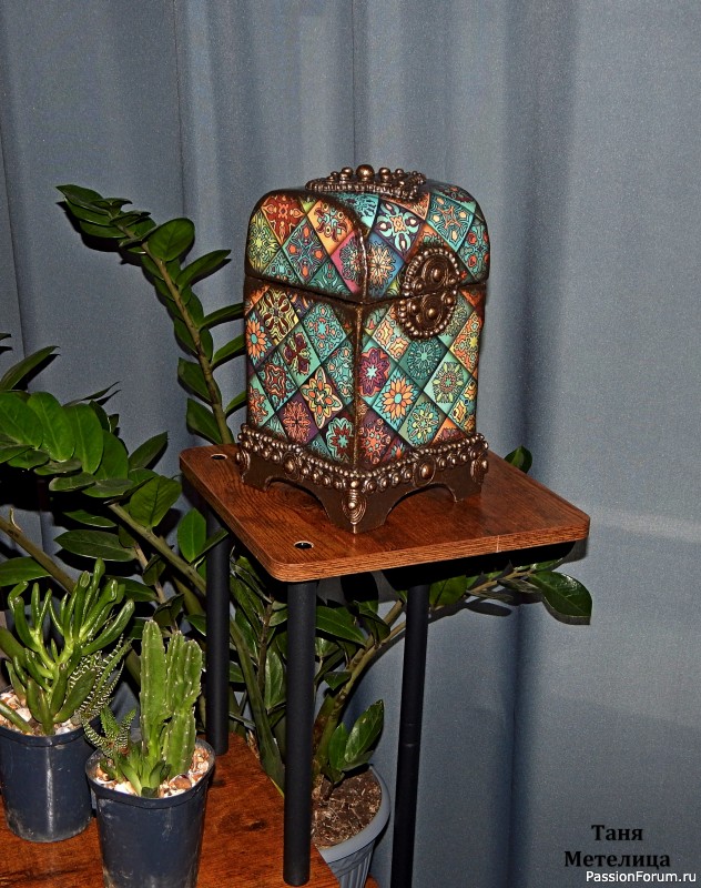 Две шкатулки.