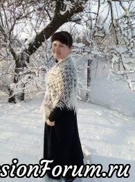 Шаль "Незабудка" 5 Шаль "Незабудка" 5