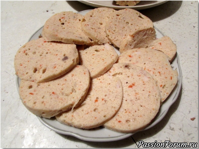 Домашняя &quot;колбаса&quot; из курицы в... крУжках