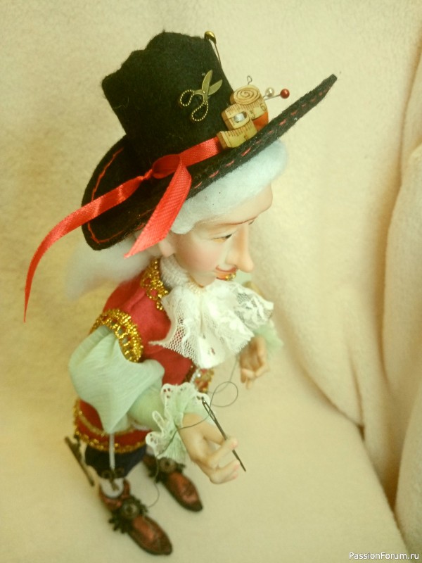 Портной и оливковое платье 1 Двухсерийный клип. В главной роли кукла моей ручной работы