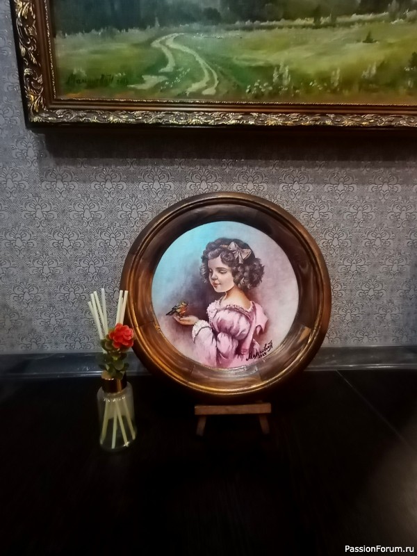 Картины, акрил, пейзажи, цветы