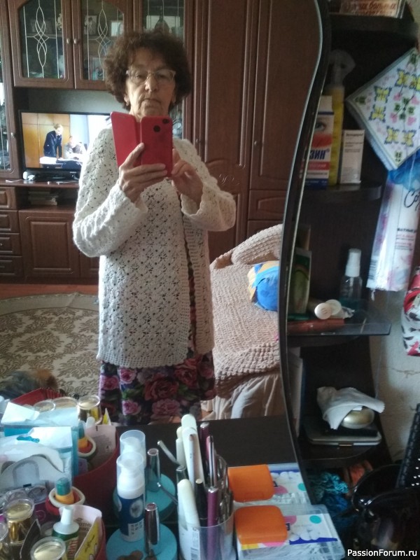 Мой ажурный кардиган