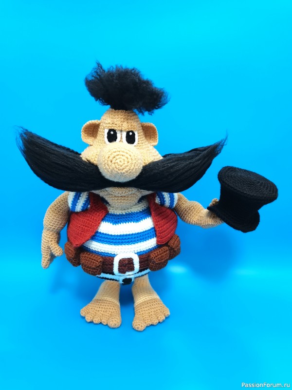 Бармалей вязаная игрушка