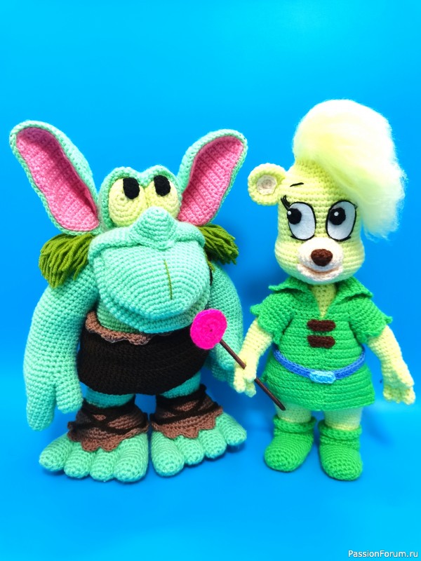 Бабушка Гамми из мультфильма Мишки Гамми