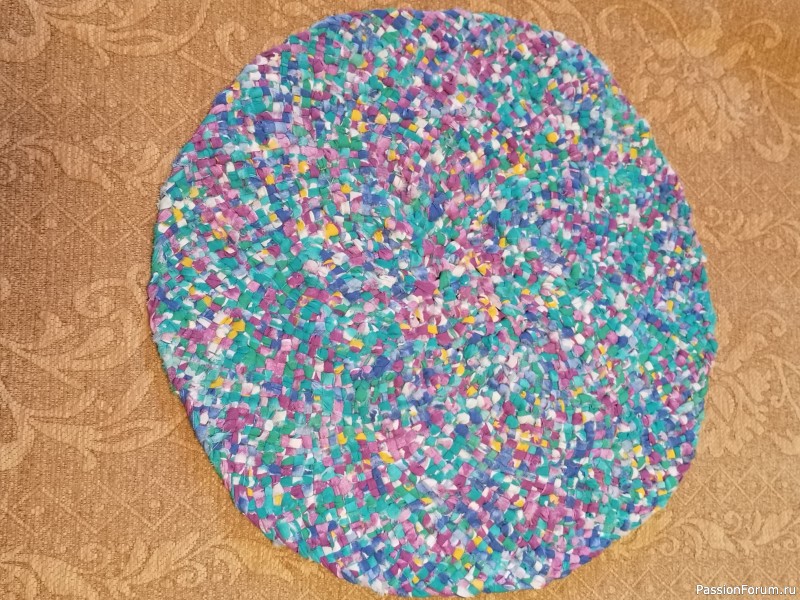 Коврики. Чичковское плетение.