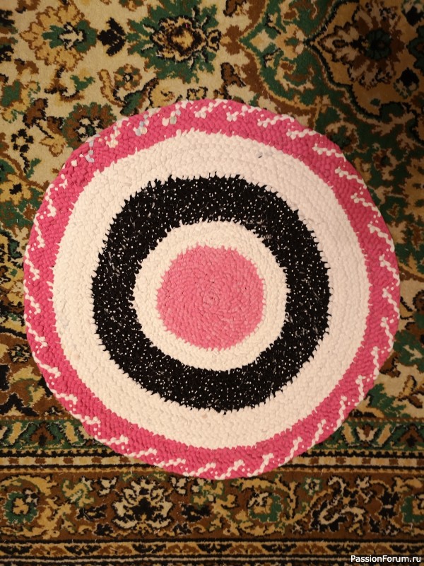 Коврики. Чичковское плетение.