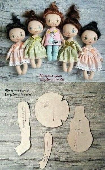 Кукла ручной работы, Handmade doll, Выкройка текстильной куклы, handmade doll, fabric doll, textile doll, free doll pattern