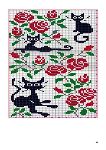 Прикольные коты. Схемы