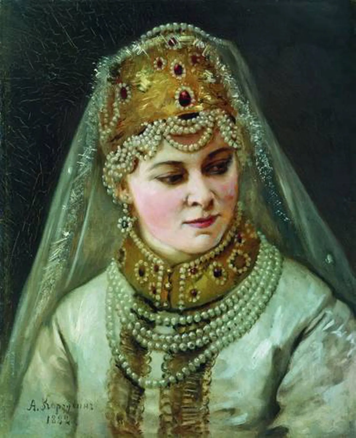 Любовь к жемчугу: Перлы в русском искусстве. Галерея 1