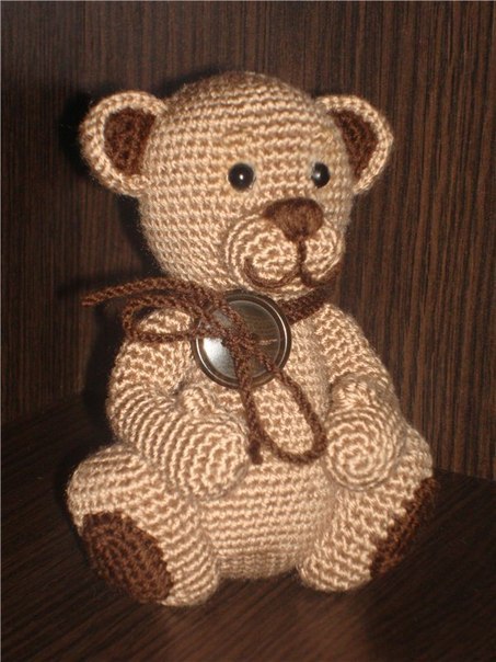 Мишутка связан крючком Автор: Макарова Татьяна