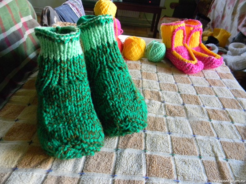 Носки для семьи.
