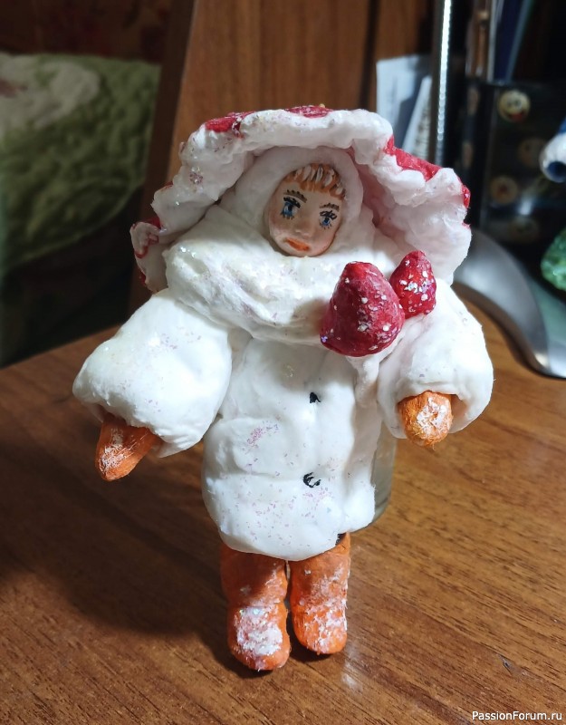 Игрушки из ваты