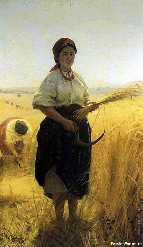 женщина крестьянка картинки