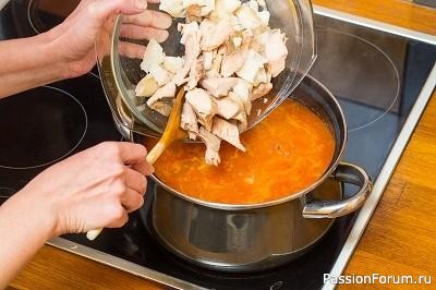 Густой рыбный суп