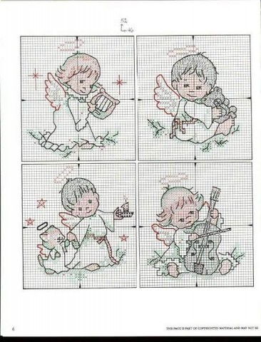 Мини новогодние схемы