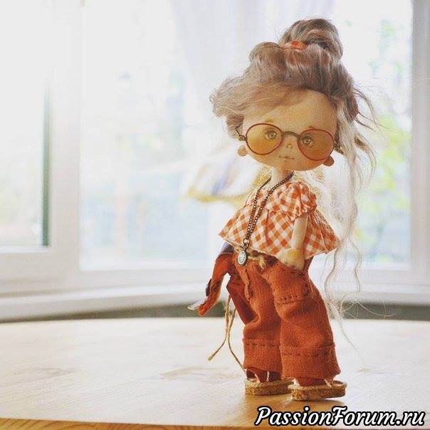 Куклы с выкройкой от Юлии Поляковой + бонус шпаргалка по росписи лица